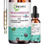 5 in 1 Magnesium Drops-1000mg Magnesium Glycinate, L-Magnesium Winter Ammoate, Chelate, สิทธิบัตรและ