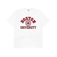 Summer Pure Cotton Boston University Loose T-Shirt - Vintage Style for Men & Women