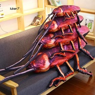 LB7 Mainan Boneka/Bantal Stuffed Plush Bentuk Kecoa 3D 22 Inci untuk