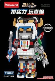 🔥100% 正版授權🔥 Wangao Bearbrick  Robot 萬高 半解體 半機械 萬高 百獸 機械熊 機械熊 100% 400% 1000% ( 兼容 LEGO 積木)
