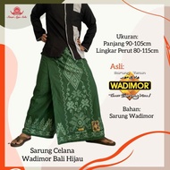 Celana Sarung Dewasa Wadimor Bali Hijau Polos Original Pria Dewasa