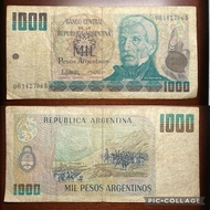 1OOOP ARGNTINA REAL PAPER H O B B Y I S T C O L L E C T I O N