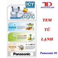Panasonic Refrigerator Sticker + Free 2-Sided Tape Thuan Dung