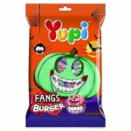Indonesia Yupi Small Fangs Burger Shape Gummy (224g) [Small San Meiri] DS017154