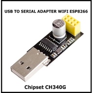 USB TO Serial Adapter WiFi ESP8266 ESP01 ESP01S USB to TTL UART CH340