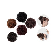 Synthetic Wig Hair Ball Pad Clip for Hair Bun (BB)