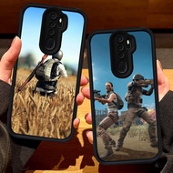 S44 PUBG Game Casing for OPPO Reno 2Z A37 F11 A9 A39 2F A5 2020 A83 Pro black