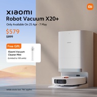New Lauch Xiaomi Robot Vacuum X20+, first sale on 25 April