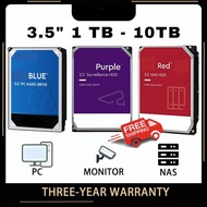 1.3.5" PC Hard Disk 1TB/2TB/3TB/4TB/5TB/6TB/8TB/10TB HDD cctv and monitors hdd NAS hard disks