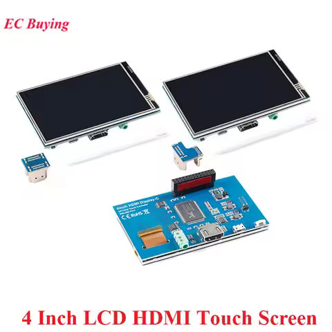 4 Inch HD HDMI USB LCD Touch Screen 4" Display Module 800*480 TFT IPS Driver NT35510 for Raspberry P