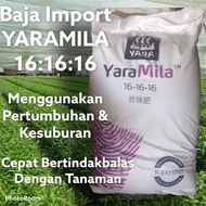 10kg / Baja Yara Mila 16 16 16 / Baja Pembesaran & Kesuburan Tanaman / Baja Import Norway