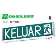 ECONLITE LE-908SL LED Keluar Sign/ Emergency Exit Sign (Bomba Approved)