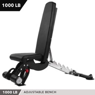 MMB 2000 Adjustable Gym Bench - Incline, Decline, Flat Workout Benches