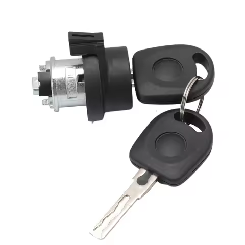 8E0905855A Steering Ignition Switch Lock Barrel Cylinder With 2 Keys For VW Skoda Audi A6 Q3 R8 TT S