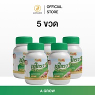 (5 ขวด) A Grow เอ โกรว Super Grow 88 ปุ๋ยชีวภาพไคโตซาน ลุงเอ อนันต์ (ขวด 250 cc)