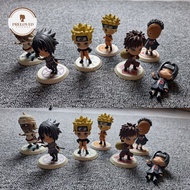 Original Japanese Naruto Shippuden Action Figure Toy 1 Set (6 Characters) Killer Bee, Naruto Uzumaki