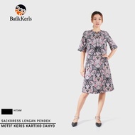 Batik Keris Sackdress Lengan Pendek Keris Kartiko Cahyo