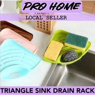 Kitchen Triangle Drain Basket Sink Rack Multifunctional Leftovers Leftovers Processing Basket