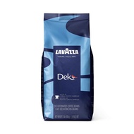 Lavazza Dek Decaf Whole Bean Coffee Blend, Decaffeinated Dark Espresso Roast, 1.1-Pound Bag