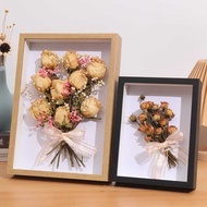 Hollow Photo Frame Wooden Photo Frame 3cm Plant Butterfly Frame DIY Preserved Flower Dried Flower Ph