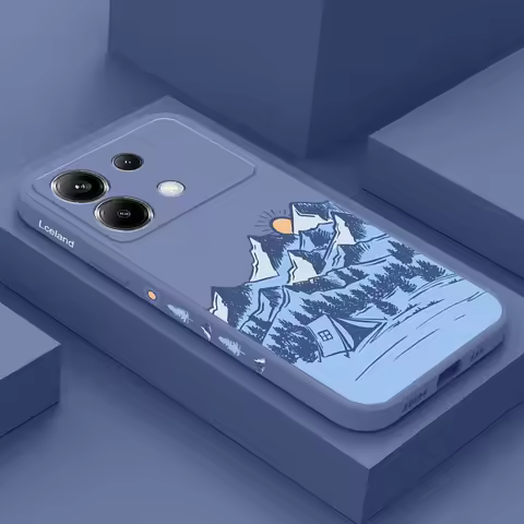 Mountain Village Phone Case For Xiaomi Poco F8 F7 X7 X6 M5 M5S F5 X5 F4 X4 M4 F3 M3 X3 F2 Pro X2 4G 