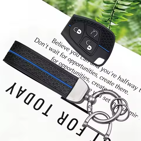Keychain Car Key Case Key Cover For Mercedes-Benz W211 W202 W210 W208 W203 W245 B Class V180 CL55 CL