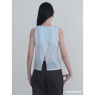 SUMMERWOOL – Eva Top in Light Blue