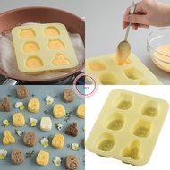 角落小顆伴 - 角落小夥伴製作模具 大37ml - 6 個 /角落生物軟膠蛋糕模 /角落小夥伴模具曲奇 / 餅模 / 冰塊模 / 朱古力模 平行進口