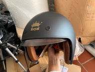 [Siêu sale - cho kiểm hàng] Mũ bảo hiểm Royal M139 kính âm ĐEN NHÁM - Nón bảo hiểm giấu kính royal m