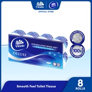 Vinda Deluxe Smooth Feel Toilet Tissue 8 Rolls