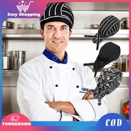 Adult Chef Hat Pirate Chef Hat Chef Turban Hat Waiters Hat Fashion Patterned Chef Hat