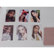 Official photocard pc girlgroup Kep1er woiah qwer le sserafim elz7up bahiyyih yeseo yeoreum kazuha s