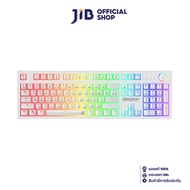 KEYBOARD (คีย์บอร์ด) SIGNO KB-752W MEZZON (WHITE) (BROWN OPTICAL SWITCH - RGB - EN/TH)