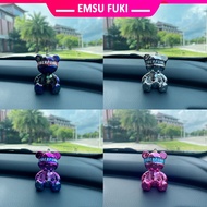 CYBERPUNK Multicolored Mini Bear Model Car Interior Decoration – Taplo Accessories