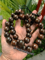 Tasbih gaharu super 33 butir 12mm 14mm 16mm tasbih gaharu buaya Kalimantan
