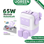 (3 Pin UK Plug )UGREEN 65W Fast Charger GaN Power Delivery High Power PD 3.0 USB Quick Charger PD Ch