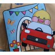 BEBEK VIRAL PAPER DUCK CAR MAINAN EDUKASI ANAK USIA 3-9THN