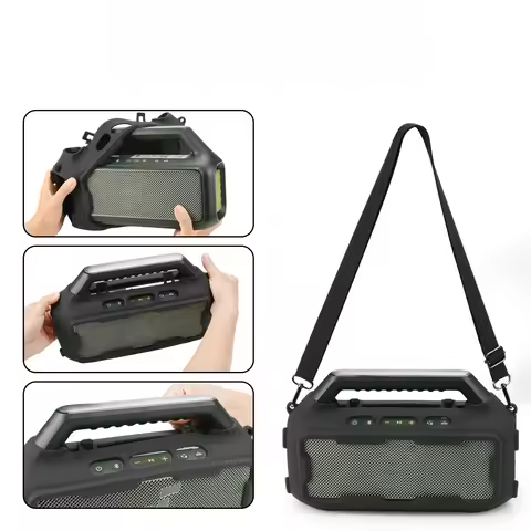 Protective Case For Soundcore Boom 2 Speaker Dust-Proof Shock-Resistant Protective Accessory