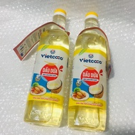Combo 2 Chai Dầu Dừa Nấu Ăn Vietcoco 1 Lít