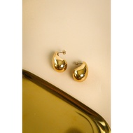 Natasha Gold Earrings | INHALE. | 18K Gold Plated Earring Accessories
