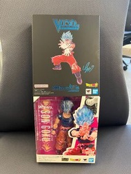 SHFiguarts SHF 龍珠 Dragon Ball - 超級撒亞人藍 加界王拳 孫悟空 VJump 30週年慶典 日版金貼