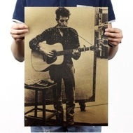 Bob Dylan 01 kraft paper Poster