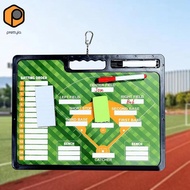 prettyia Coaching Board Softball Dugout Board with Pen Training Equipment Referees Gear