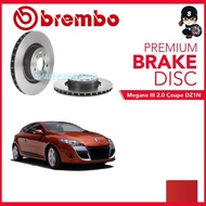 BREMBO Front Disc Rotor (2pcs) - Renault Megane III 2.0 Coupe DZ1N