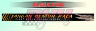 Stiker Aquarium Arowana | Discus Lovers | Koki Hepi | Glowfish | Ikan Koi | Aligator | Afrika Fronto