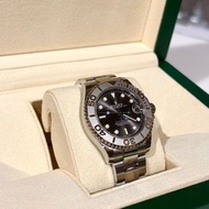 99%NEW二手ROLEX WACHT MASTER 40MM 126622 灰黑色錶面&藍色秒針 #勞力士遊艇名仕手錶