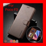 CASE XIAOMI POCO F3 / POCOPHONE F3 /K40 MAGNETIC FLIP CARD SLOT CASING