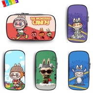 CHAAKIG Pencil Cases, Cute Cartoon Large Capacity Labubu Pencil Bag, Gift Stationery Bag