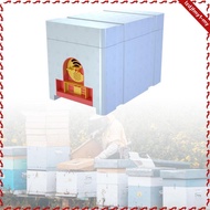 [leipupa] Bee Mating Hives Mini Hives Beekeeping Tools Portable Bee Mating Box for Rearing Outdoor B