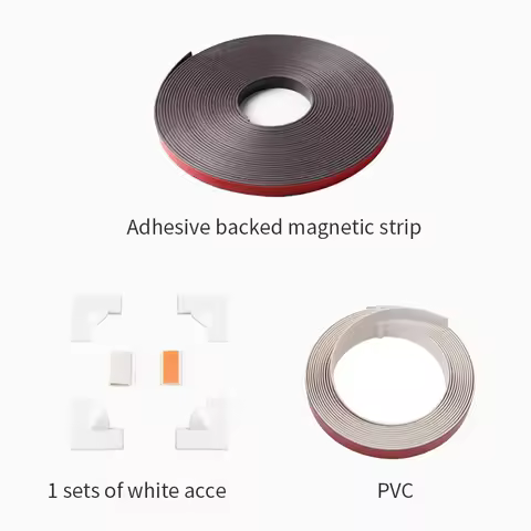 Soft Frame Magnetic Window Screen Accessories DIY Magnetic Screen Window Component PVC Frame Screen